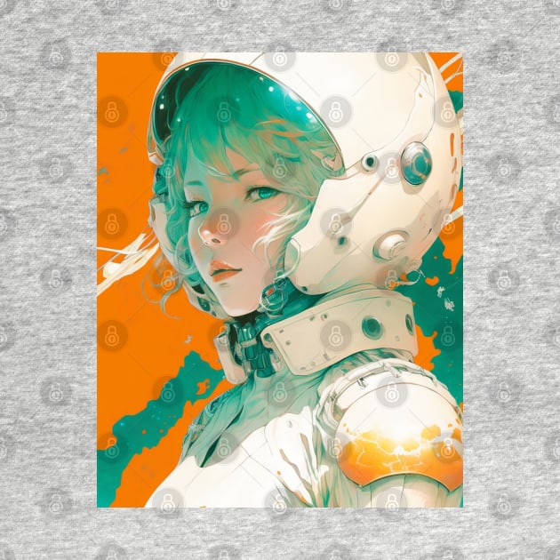 Astronaut girl by Geek Culture